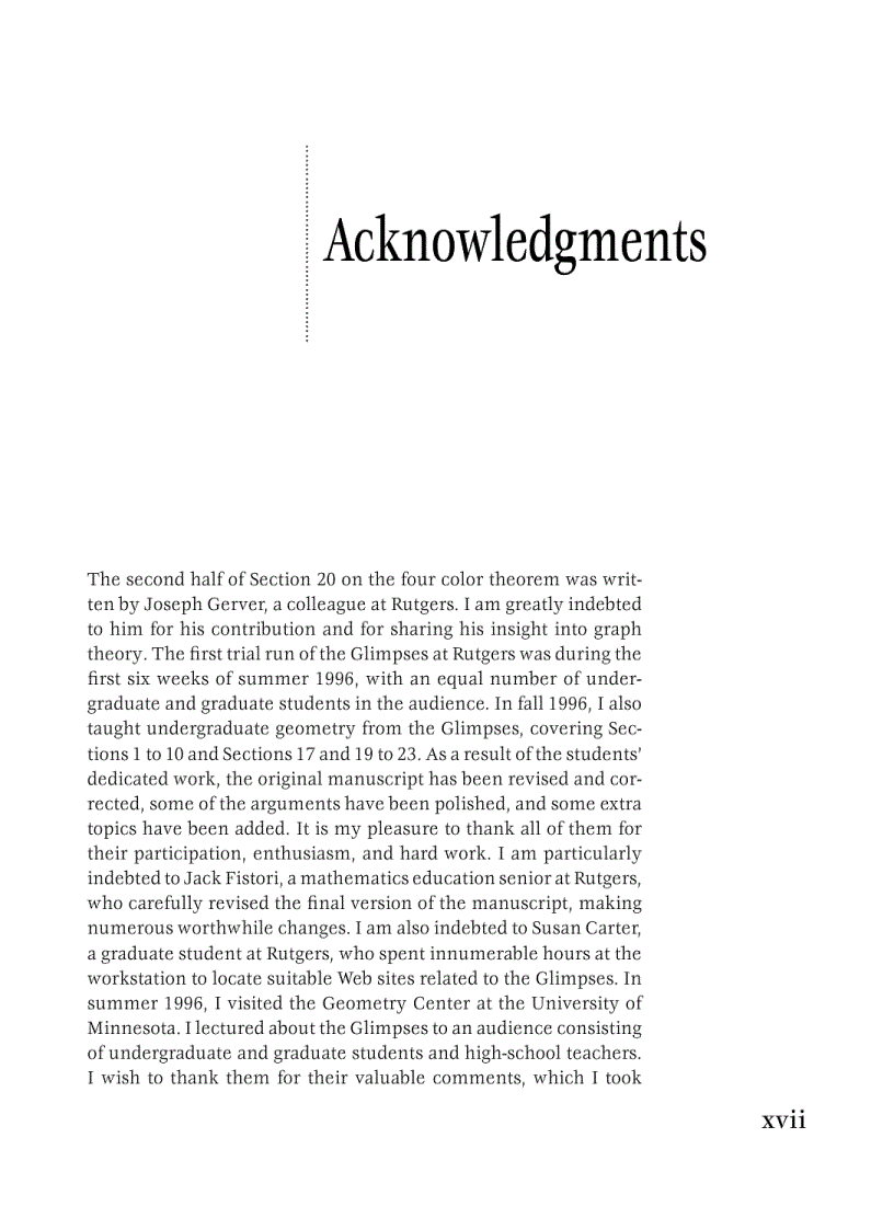 image for page Glimpses of Algebra and Geometry 2nd Edition