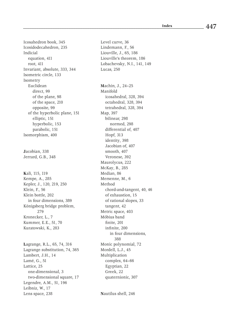 image for page Glimpses of Algebra and Geometry 2nd Edition
