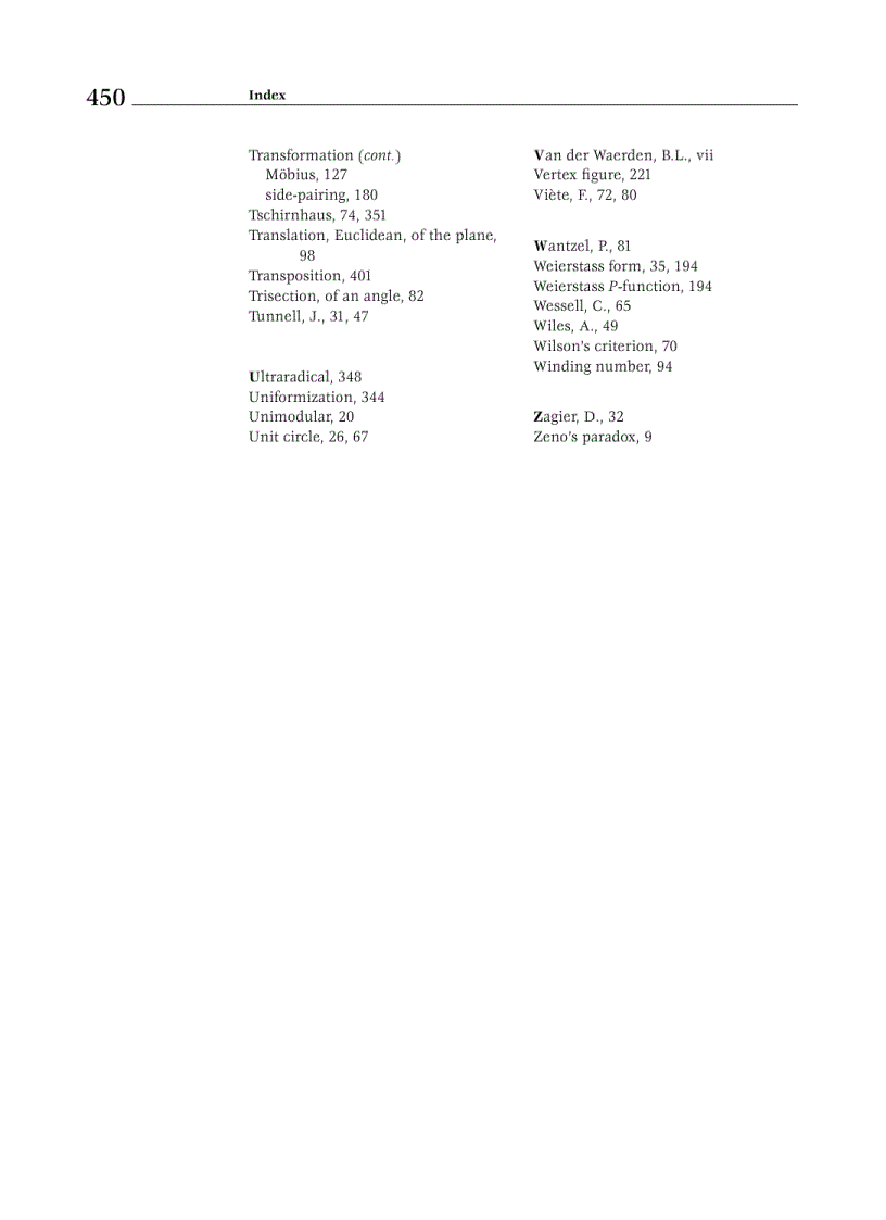 image for page Glimpses of Algebra and Geometry 2nd Edition