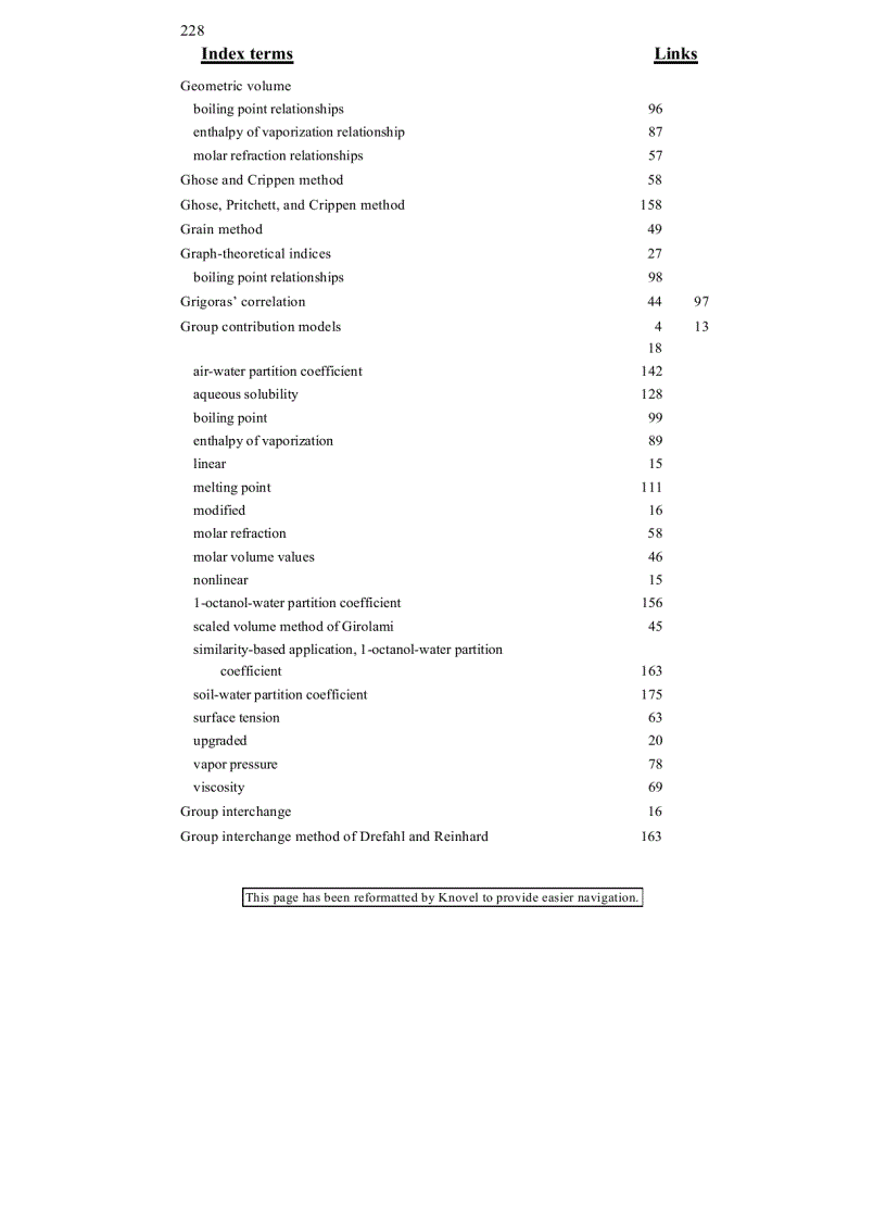 image for page Handbook for Estimating Physiochemical Properties of Organic Compounds