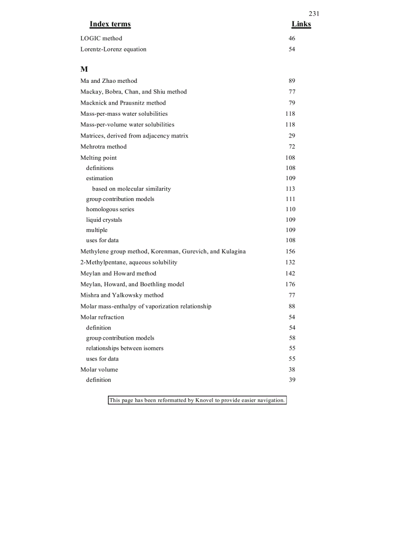 image for page Handbook for Estimating Physiochemical Properties of Organic Compounds
