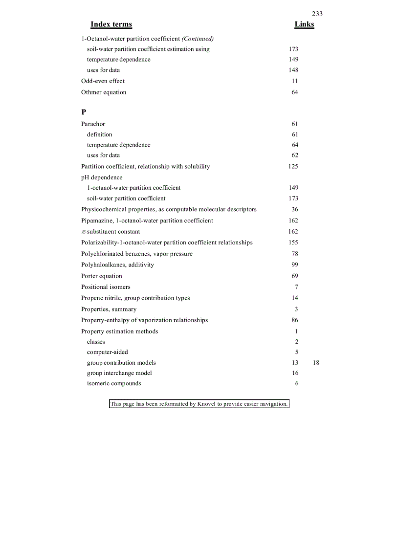 image for page Handbook for Estimating Physiochemical Properties of Organic Compounds