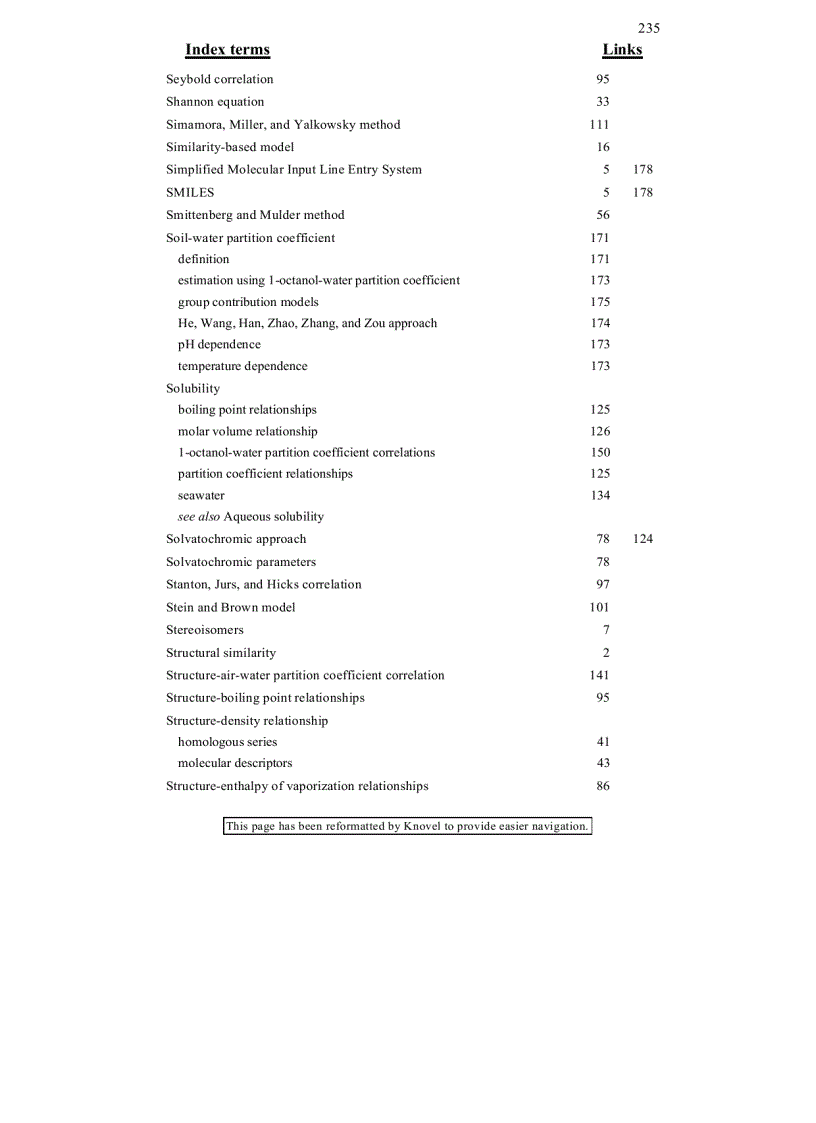 image for page Handbook for Estimating Physiochemical Properties of Organic Compounds