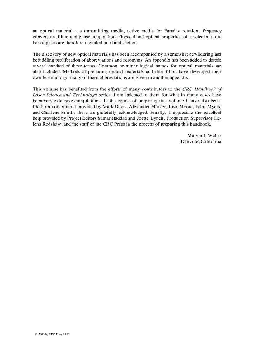 image for page Handbook of Optical Materials