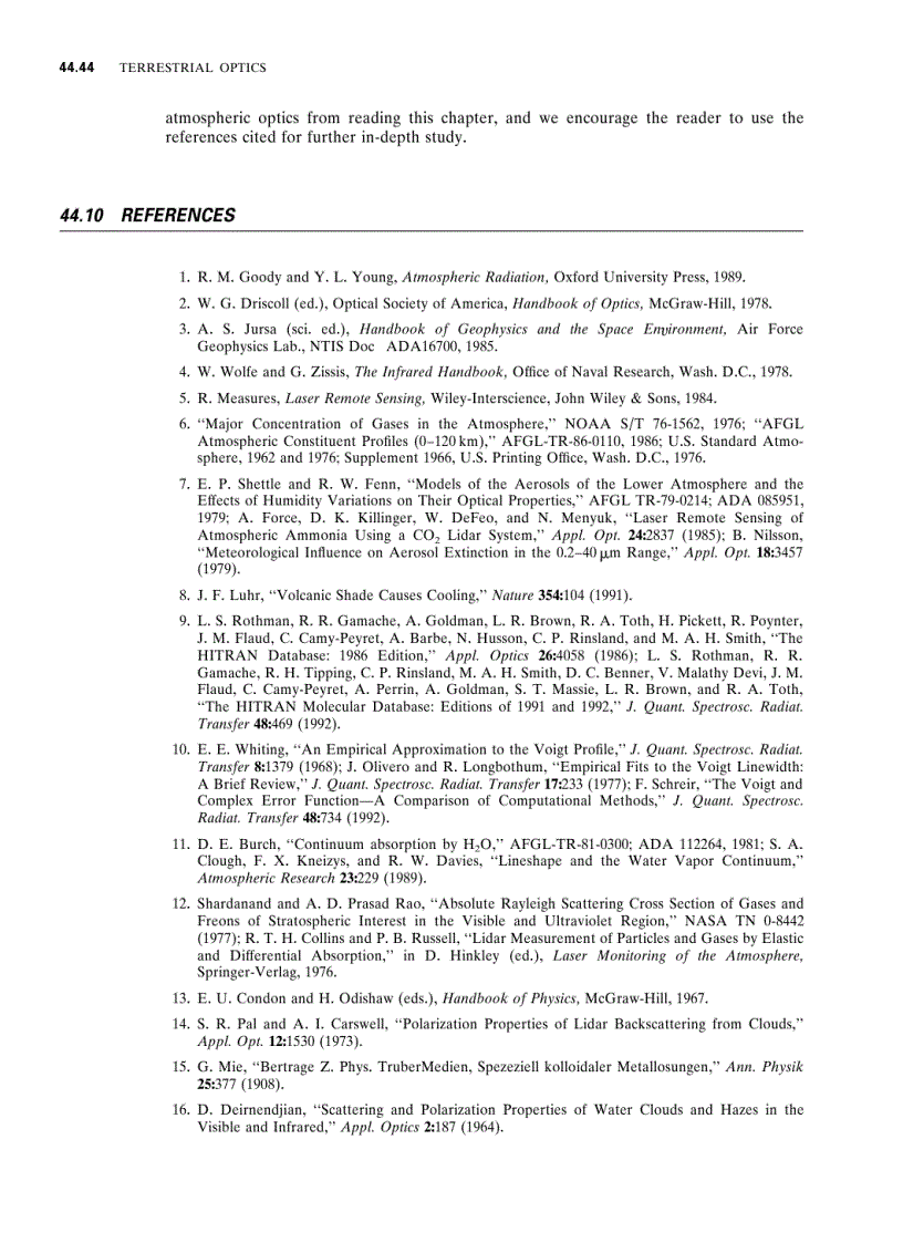 image for page Handbook of Optics 2nd Edition Volume 1
