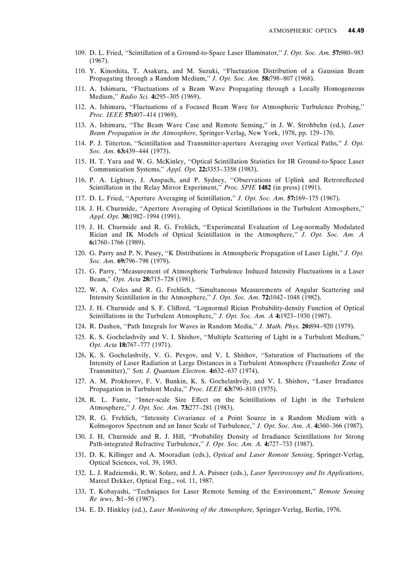image for page Handbook of Optics 2nd Edition Volume 1
