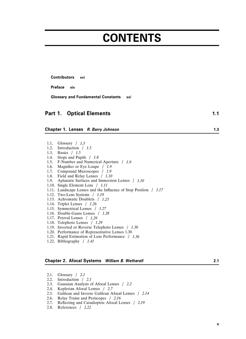 image for page Handbook of Optics 2nd Edition Volume 2
