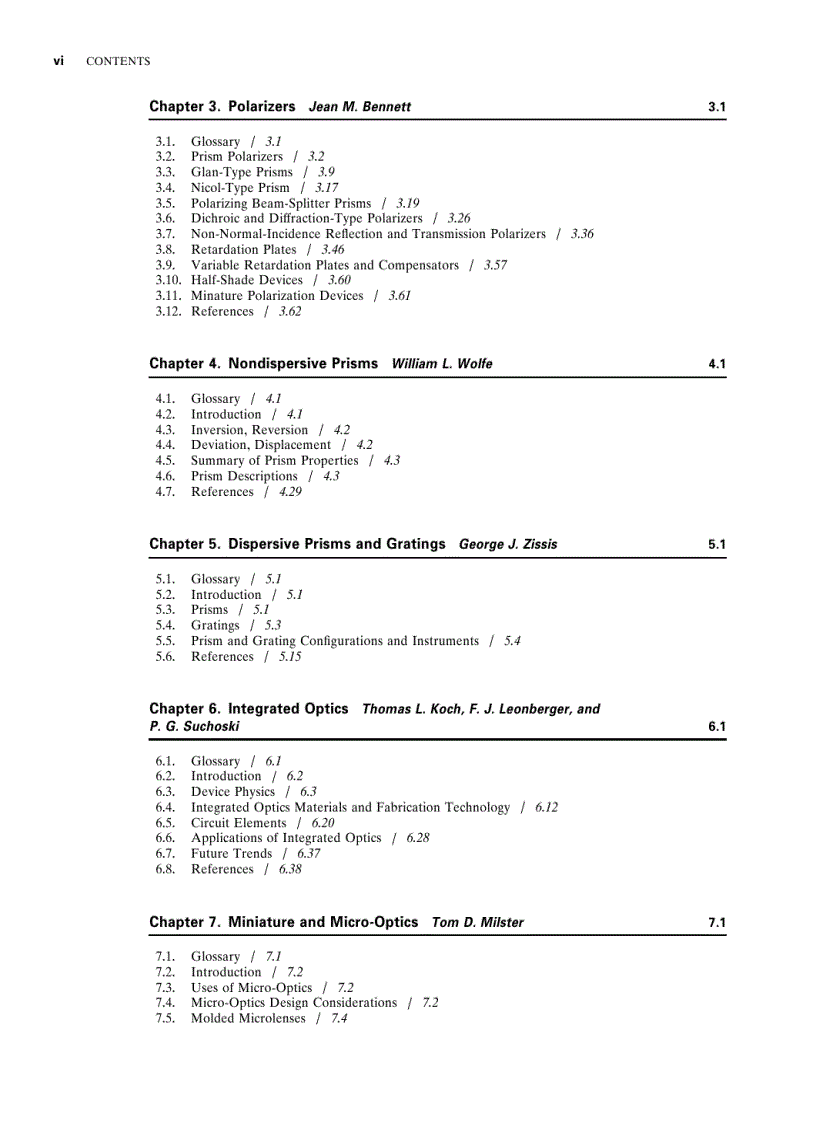 image for page Handbook of Optics 2nd Edition Volume 2