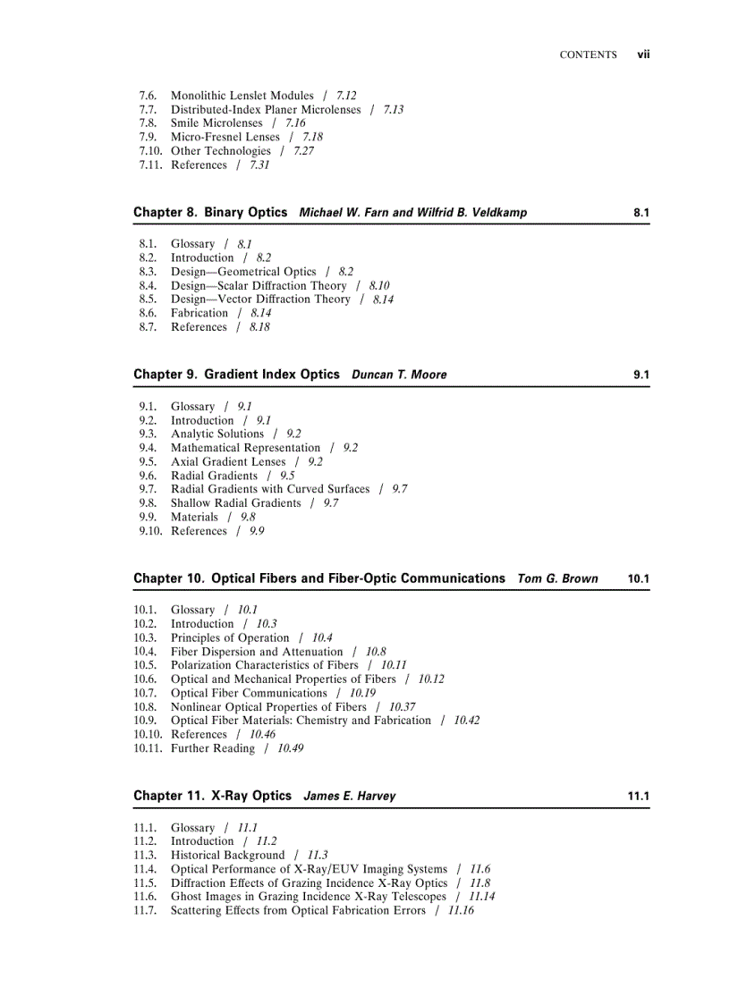 image for page Handbook of Optics 2nd Edition Volume 2
