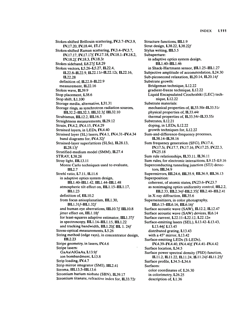 image for page Handbook of Optics 2nd Edition Volume 3