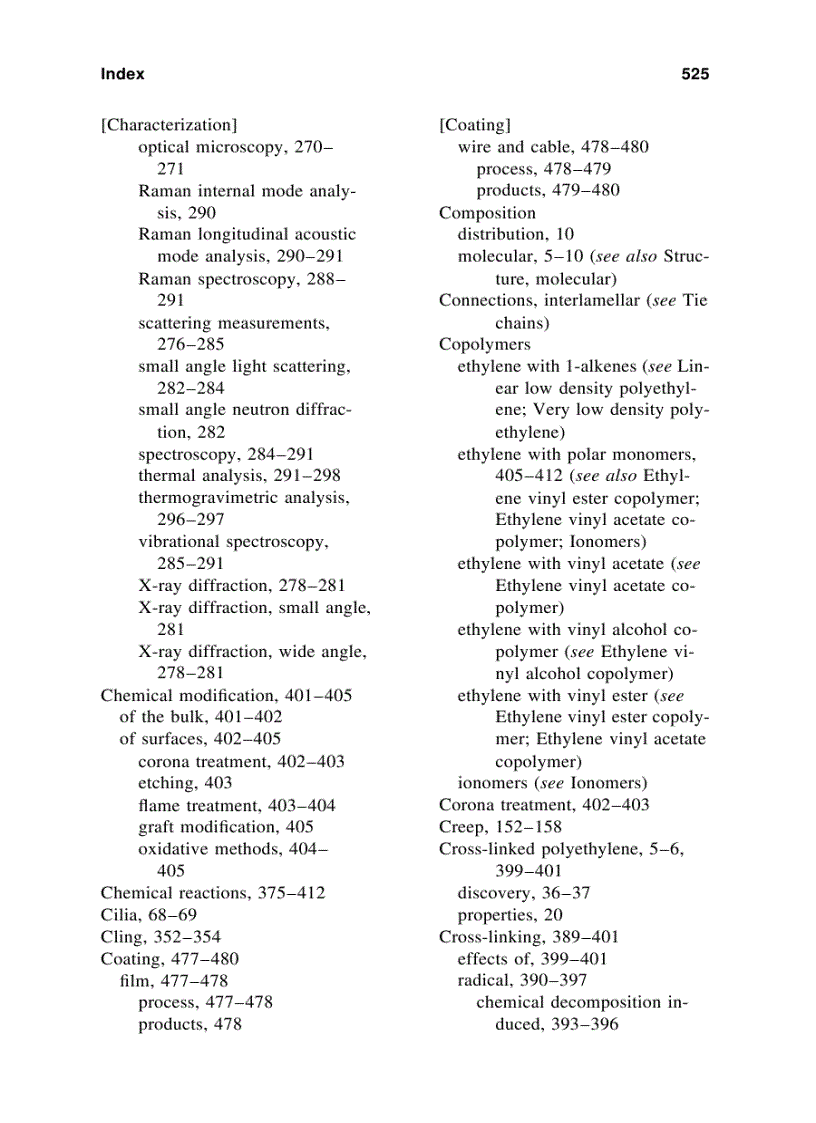 image for page Handbook of Polyethylene Structures