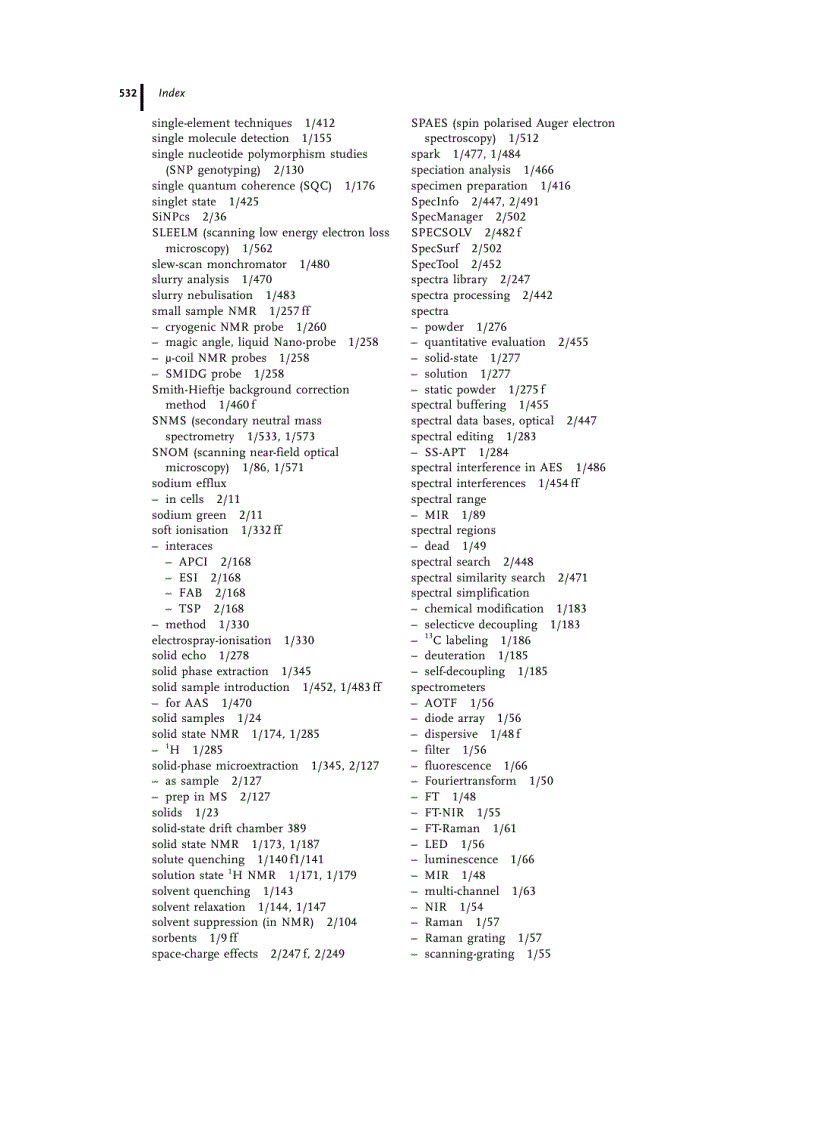 image for page Handbook of Spectroscopy Volume I