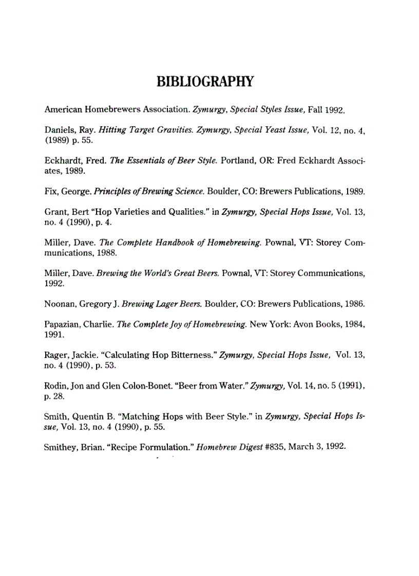 image for page Homebrew Favorites