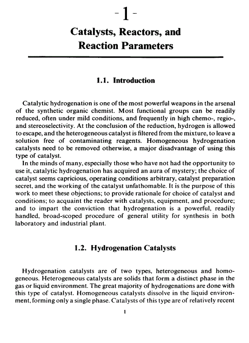 image for page Hydrogenation Methods Best Synthetic Methods