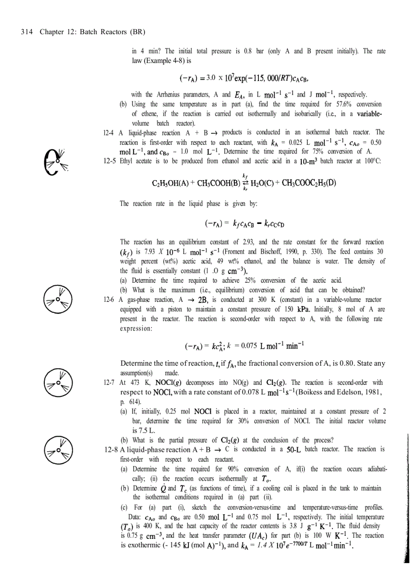 image for page Introduction to Chemical Reaction Engineering and Kinetics
