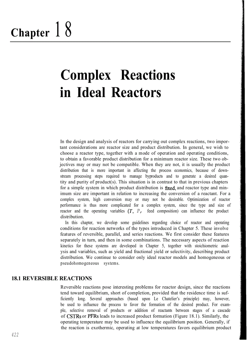 image for page Introduction to Chemical Reaction Engineering and Kinetics