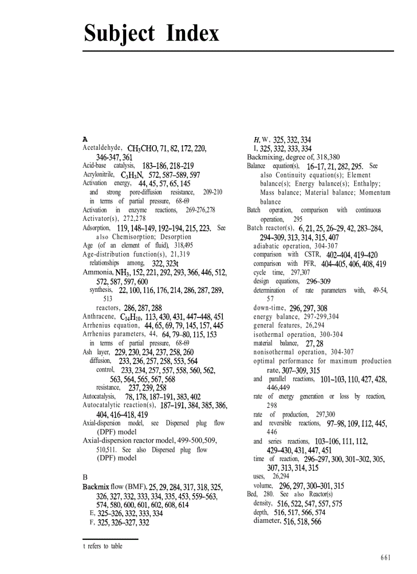 image for page Introduction to Chemical Reaction Engineering and Kinetics