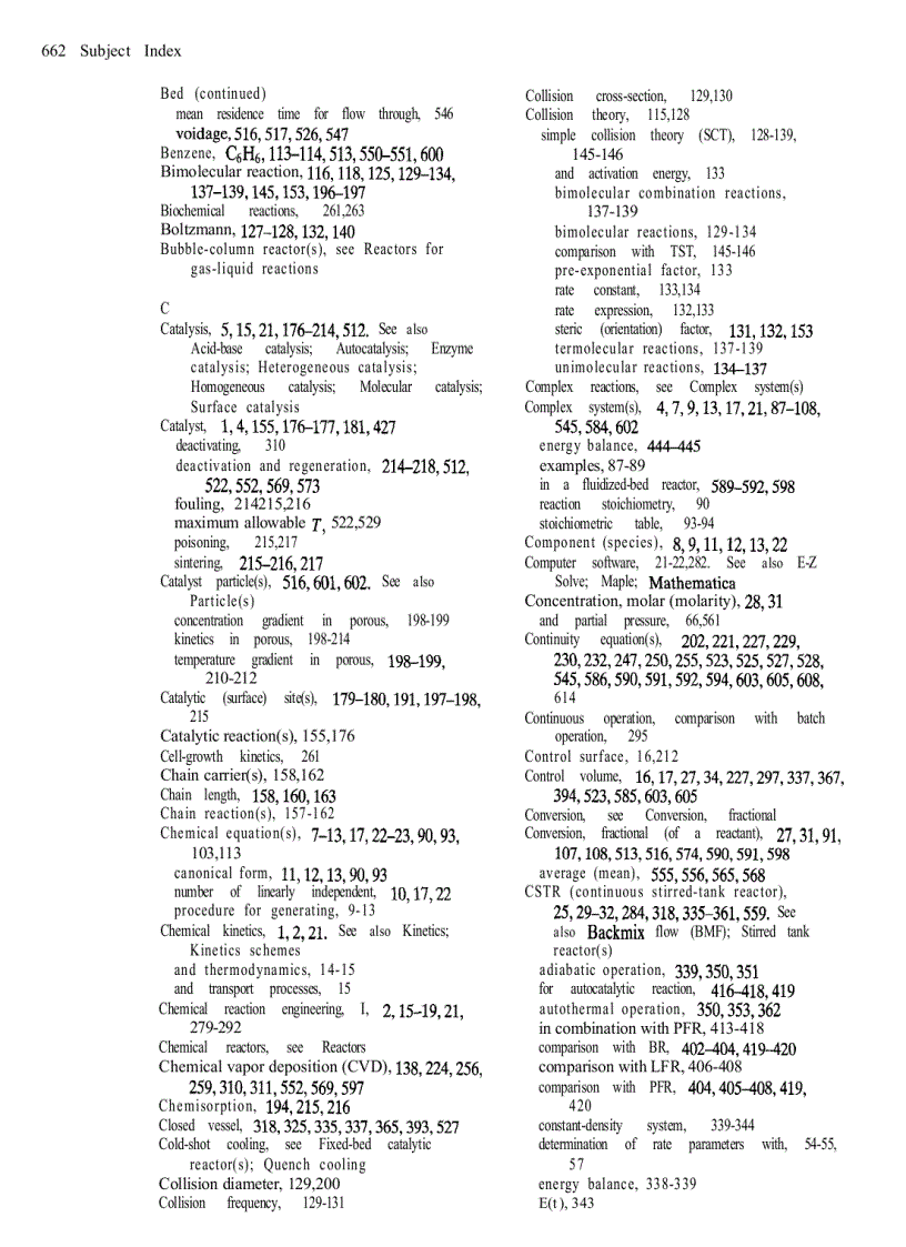image for page Introduction to Chemical Reaction Engineering and Kinetics