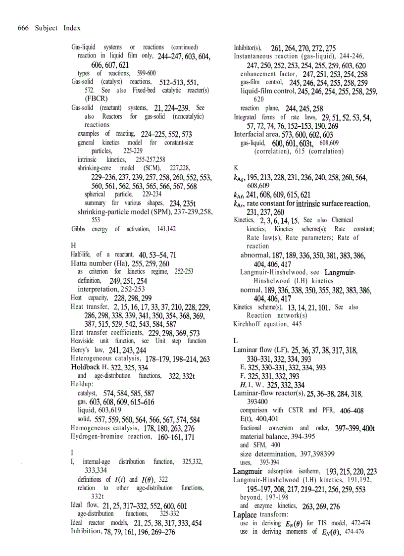 image for page Introduction to Chemical Reaction Engineering and Kinetics
