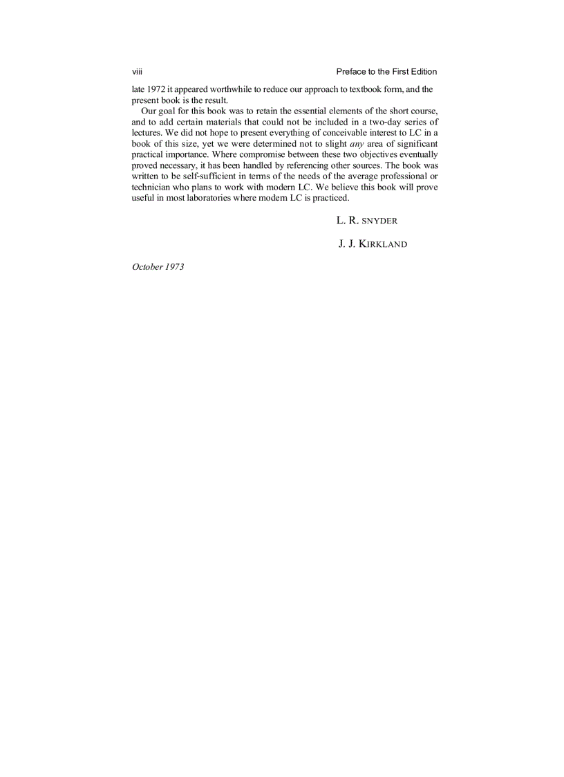 image for page Introduction to Modern Liquid Chromatography 2nd Edition