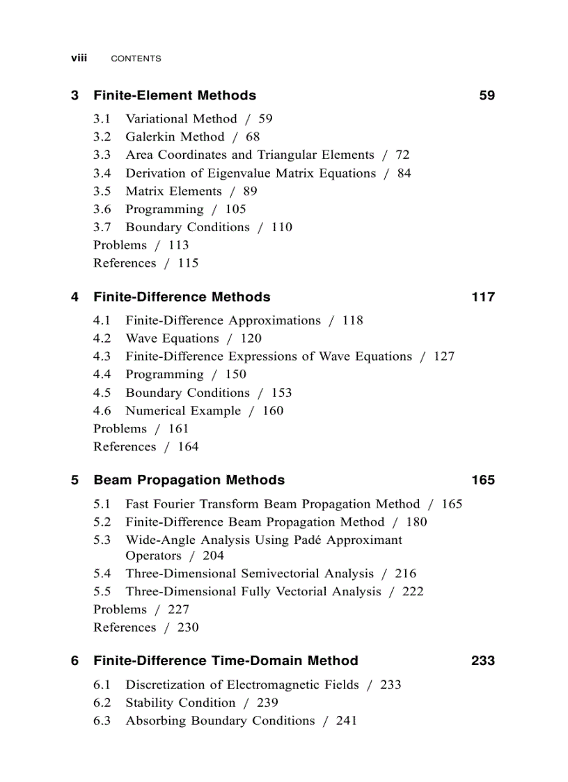 image for page Introduction to Optical Waveguide Analysis