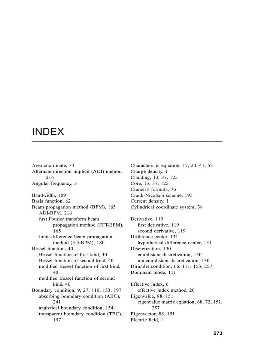 image for page Introduction to Optical Waveguide Analysis