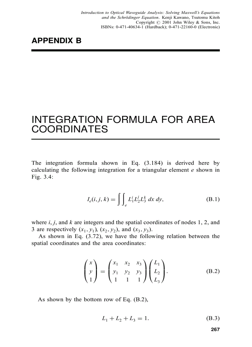 image for page Introduction to Optical Waveguide Analysis