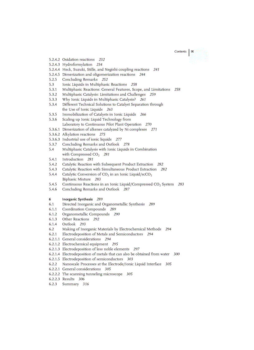 image for page Ionic Liquids in Synthesis