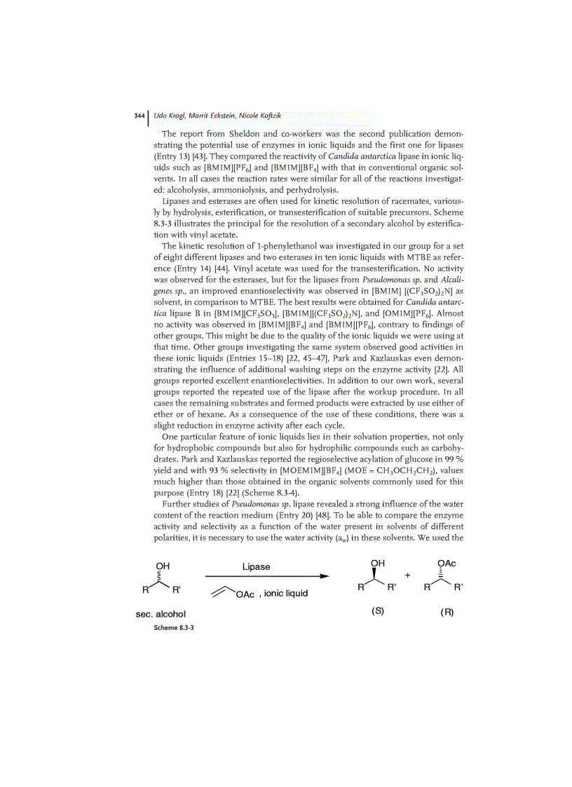 image for page Ionic Liquids in Synthesis