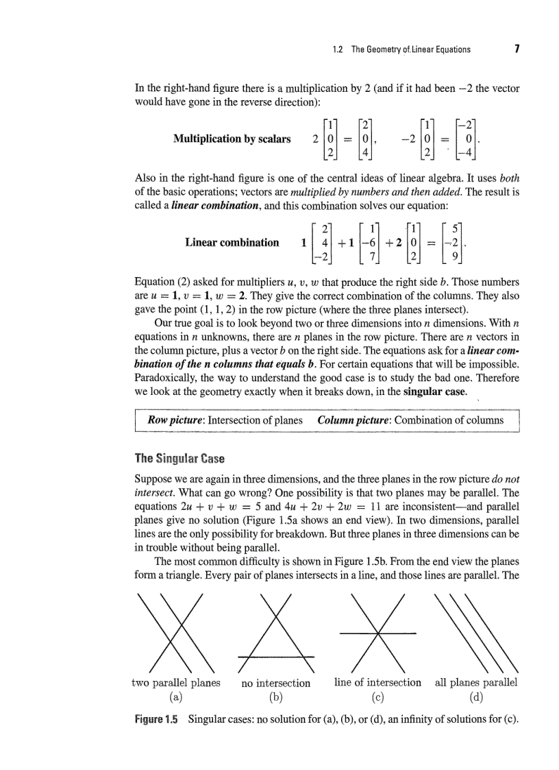 image for page Linear Algebra and Its Applications 4th Edition