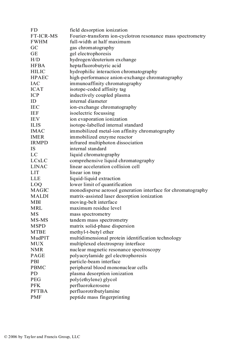 image for page Liquid Chromatography Mass Spectrometry 3rd Edition