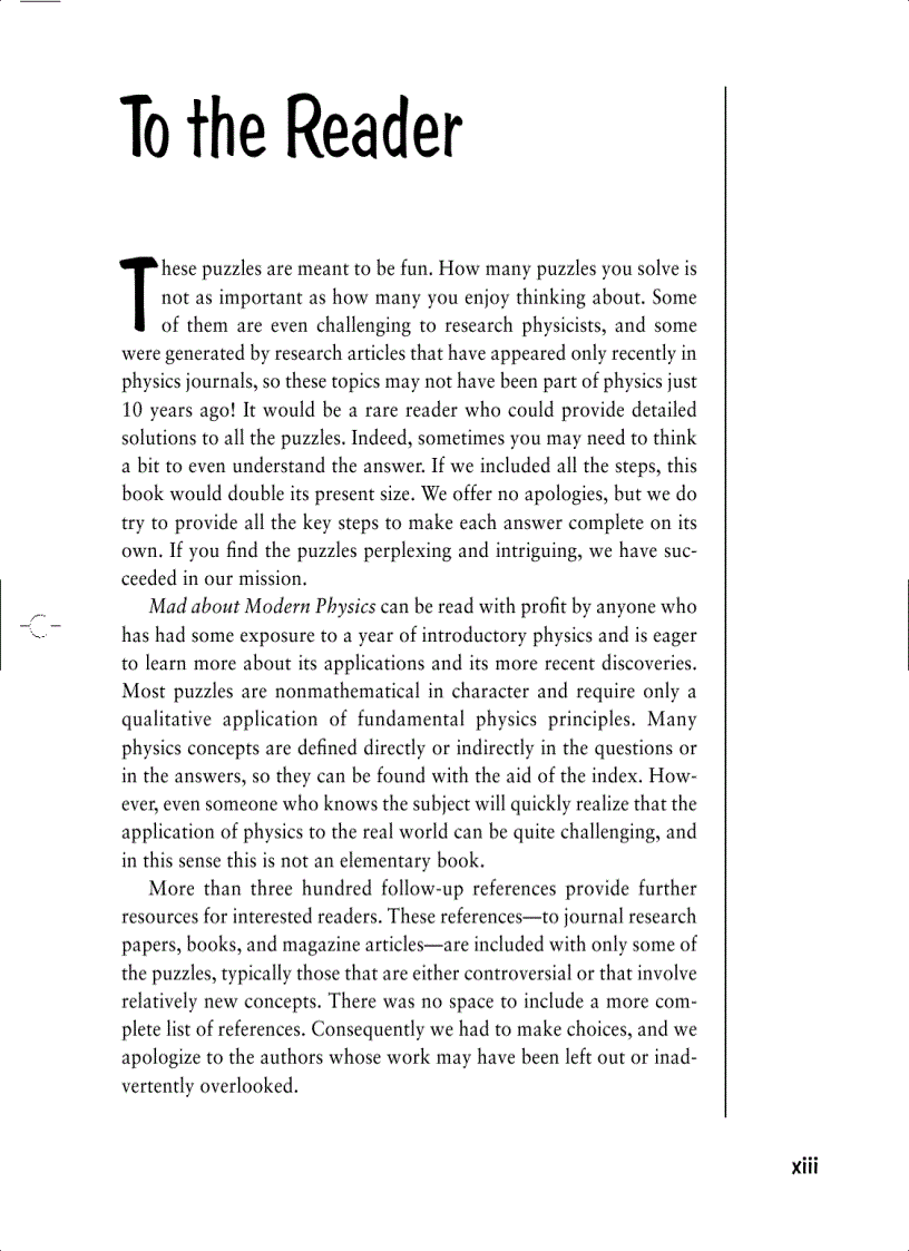 image for page Mad About Modern Physics Braintwisters