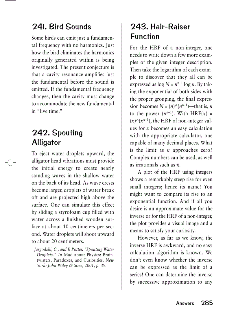 image for page Mad About Modern Physics Braintwisters