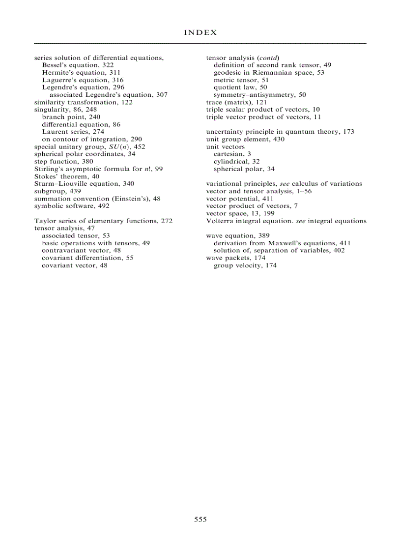 image for page Mathematical Methods for Physicists A Concise Introduction