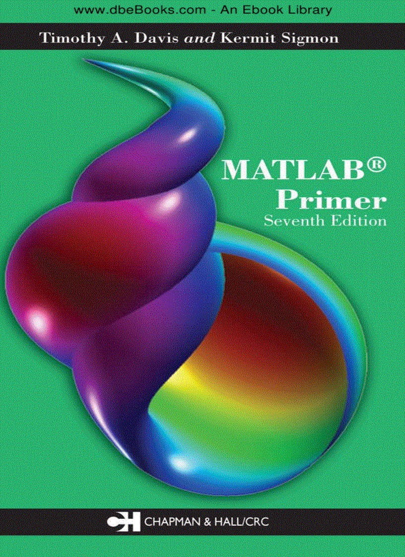 image for page MATLAB Primer