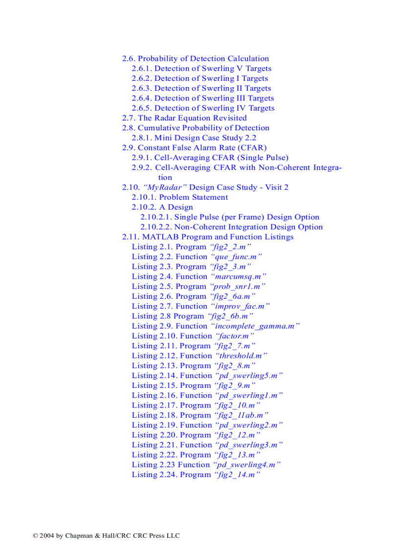 image for page MATLAB Simulations for Radar Systems Design