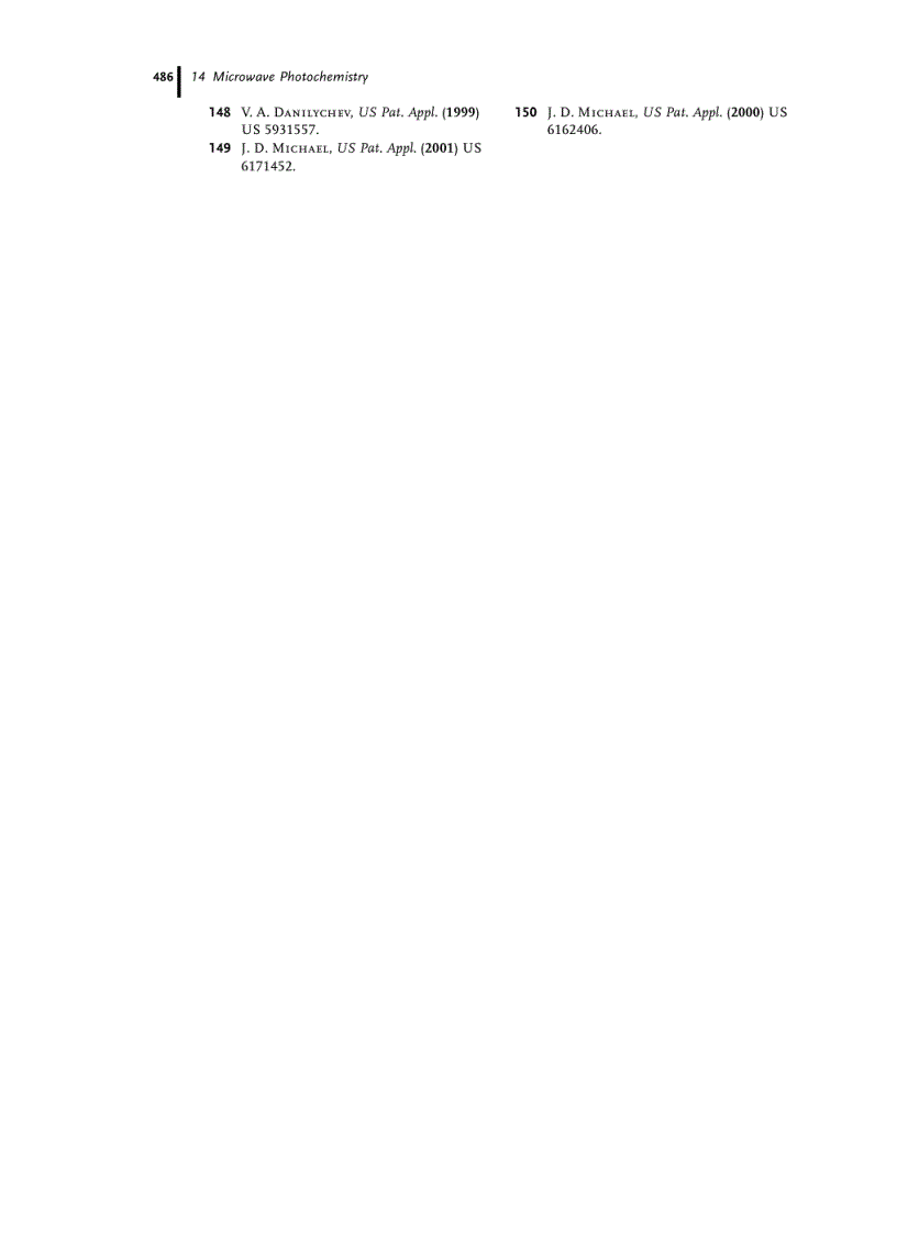 image for page Microwaves in Organic Synthesis