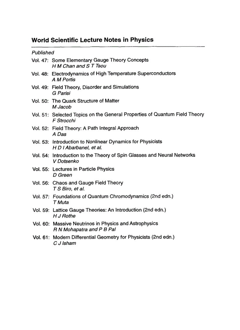 image for page Modern Differential Geometry for Physicists