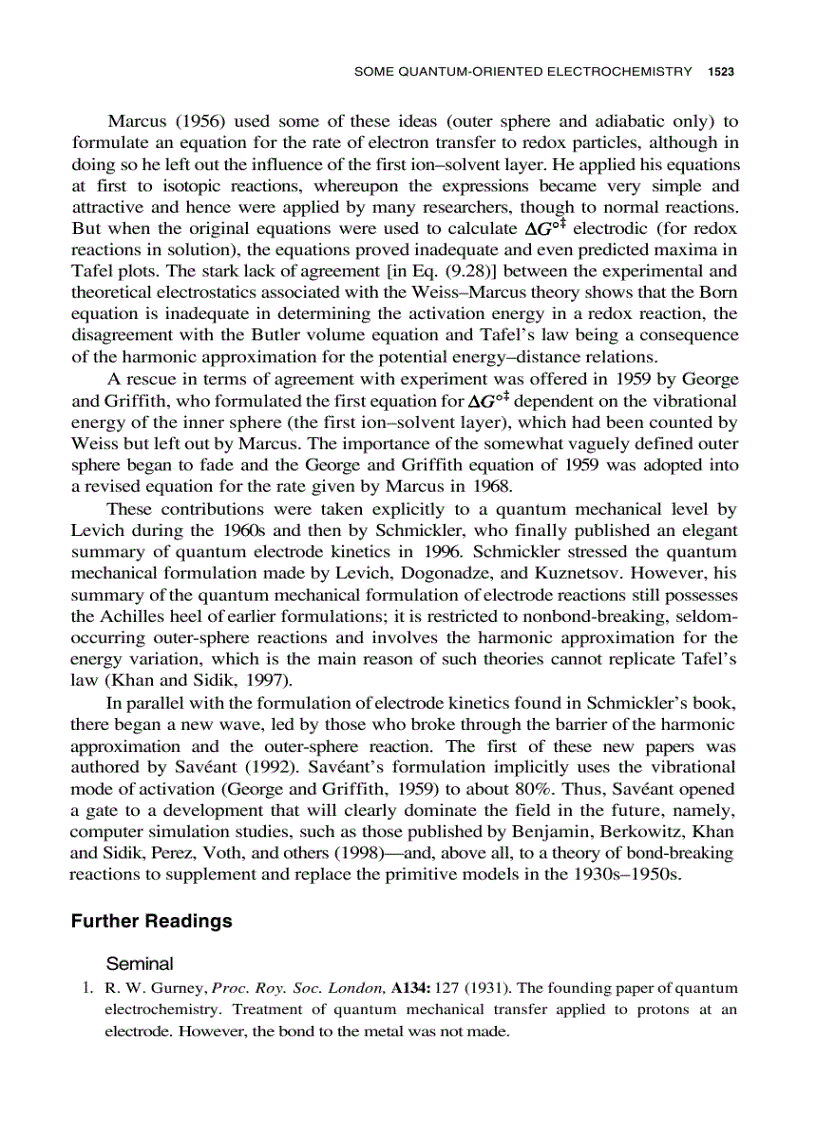 image for page Modern Electrochemistry 2A Fundamentals of Electrodics 2nd Edition