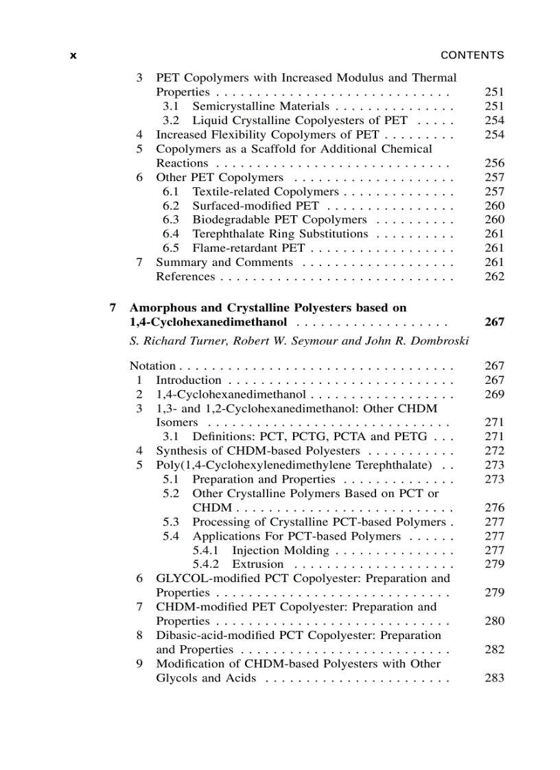 image for page Modern Polyesters Chemistry and Technology of Polyesters and Copolyesters