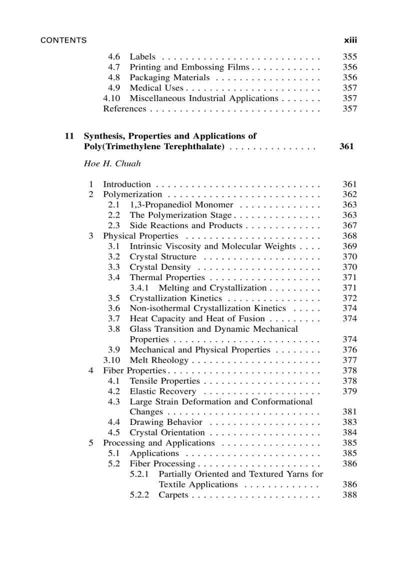 image for page Modern Polyesters Chemistry and Technology of Polyesters and Copolyesters