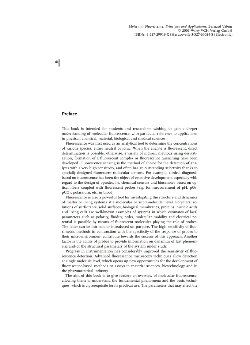 image for page Molecular Fluorescence Principles and Applications