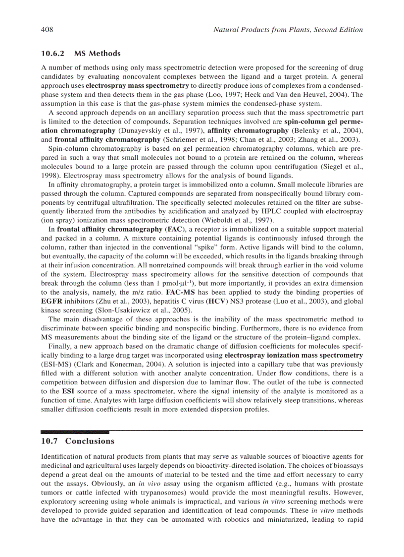 image for page Natural Products from Plants 2nd Edition