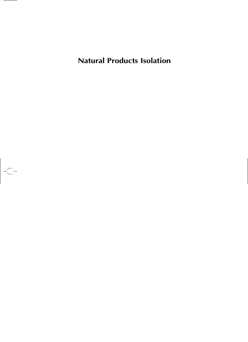 image for page Natural Products Isolation 2nd Edition