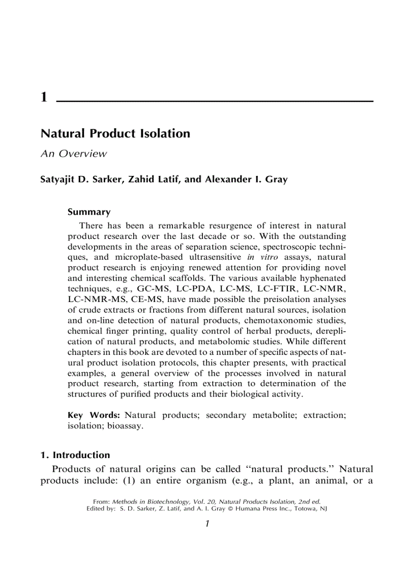 image for page Natural Products Isolation 2nd Edition