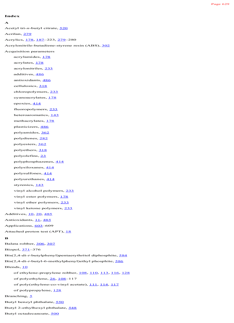 image for page NMR Spectra of Polymers and Polymer Additives