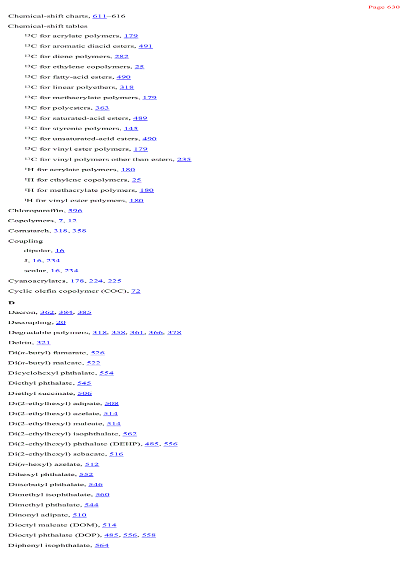 image for page NMR Spectra of Polymers and Polymer Additives