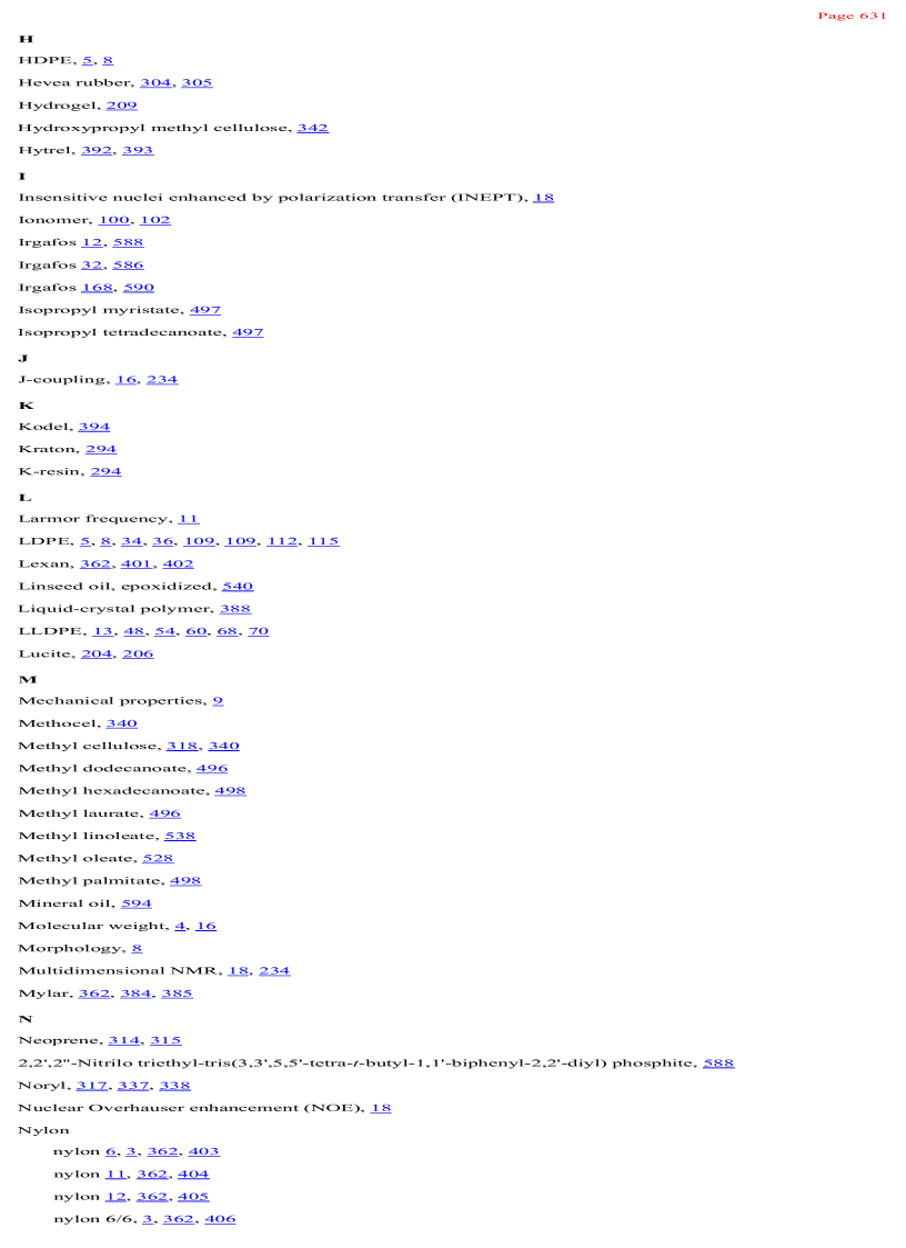 image for page NMR Spectra of Polymers and Polymer Additives