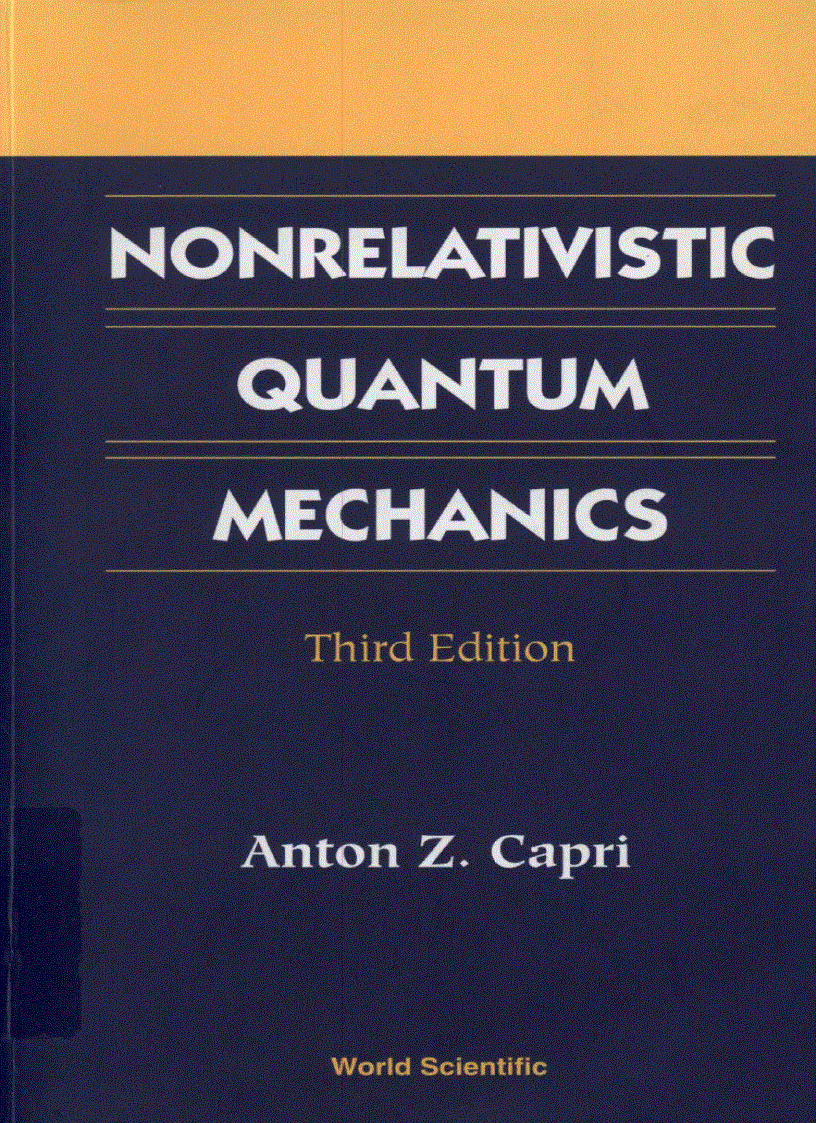 image for page Nonrelativistic Quantum Mechanics 3rd Edition