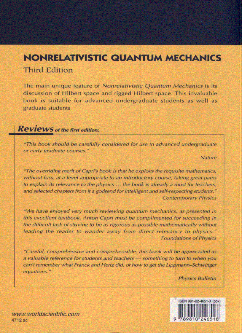 image for page Nonrelativistic Quantum Mechanics 3rd Edition